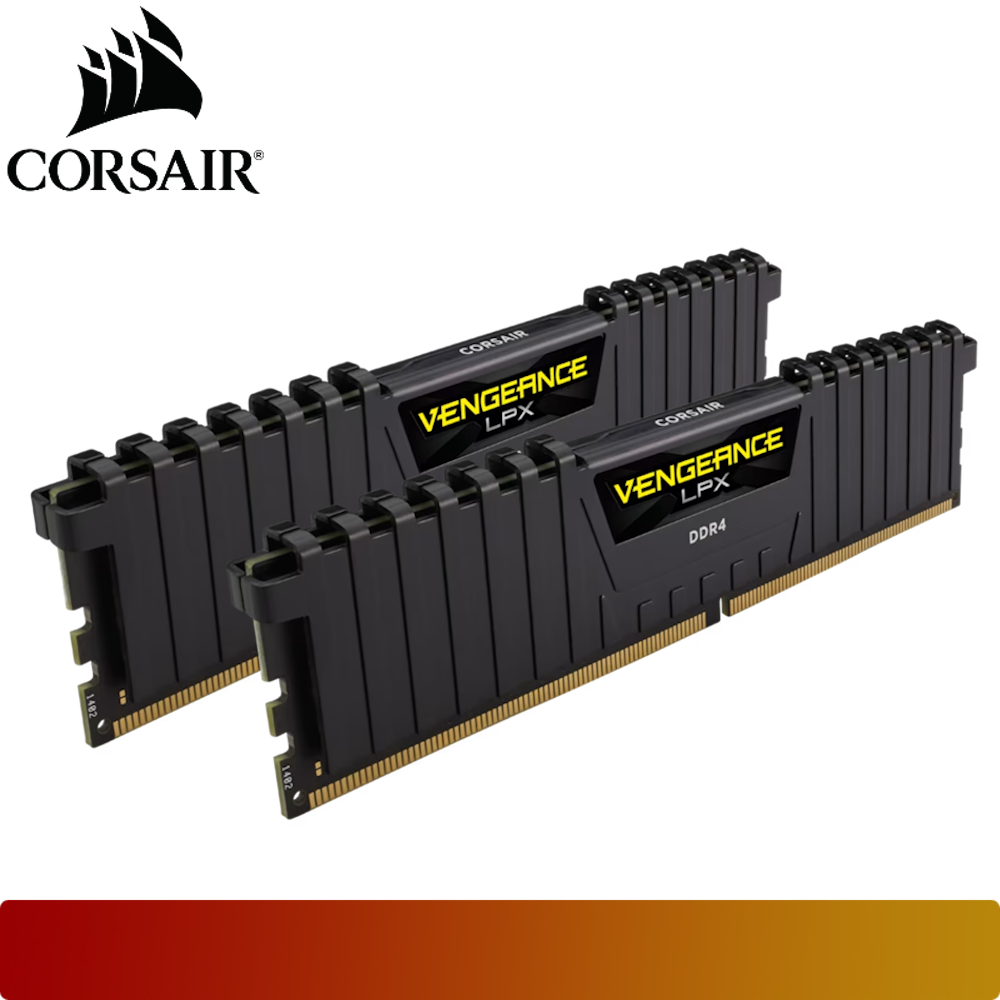 CORSAIR VENGEANCE LPX 16GB (2x8GB) DDR4 3200MT/s Kit CL16 Black