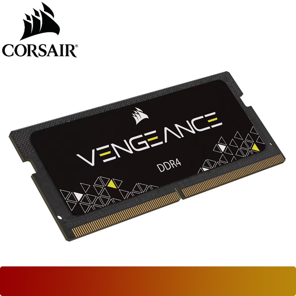 CORSAIR VENGEANCE Series 16GB (1 x16GB) DDR4 3200MT/s SODIMM CL22 Memory Kit