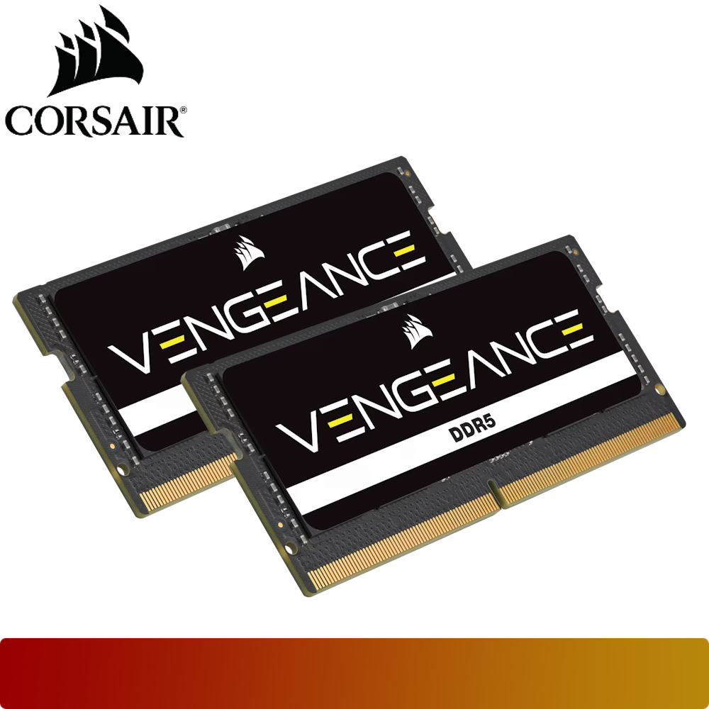 CORSAIR VENGEANCE 32GB (2x16GB) DDR5 4800MT/s SODIMM CL40
