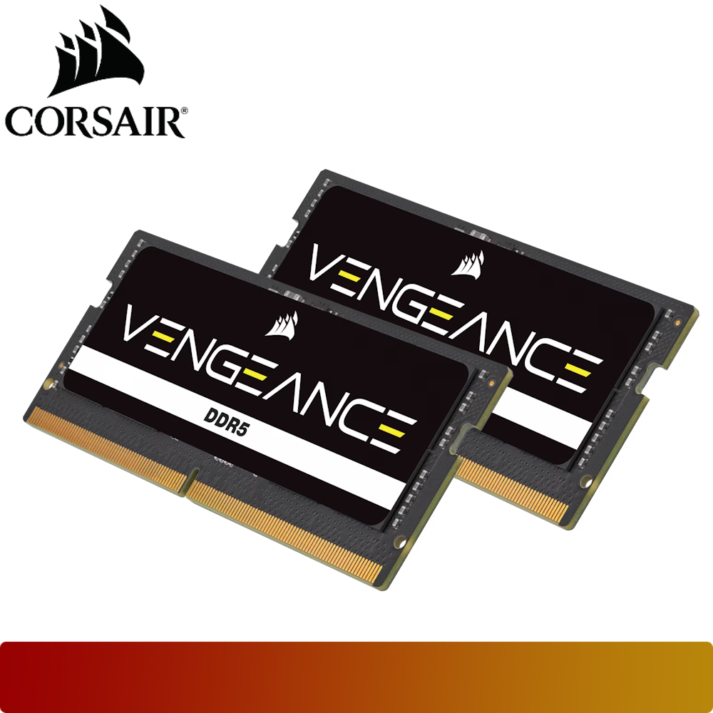 CORSAIR VENGEANCE 32GB (2x16GB) DDR5 4800MT/s SODIMM CL40