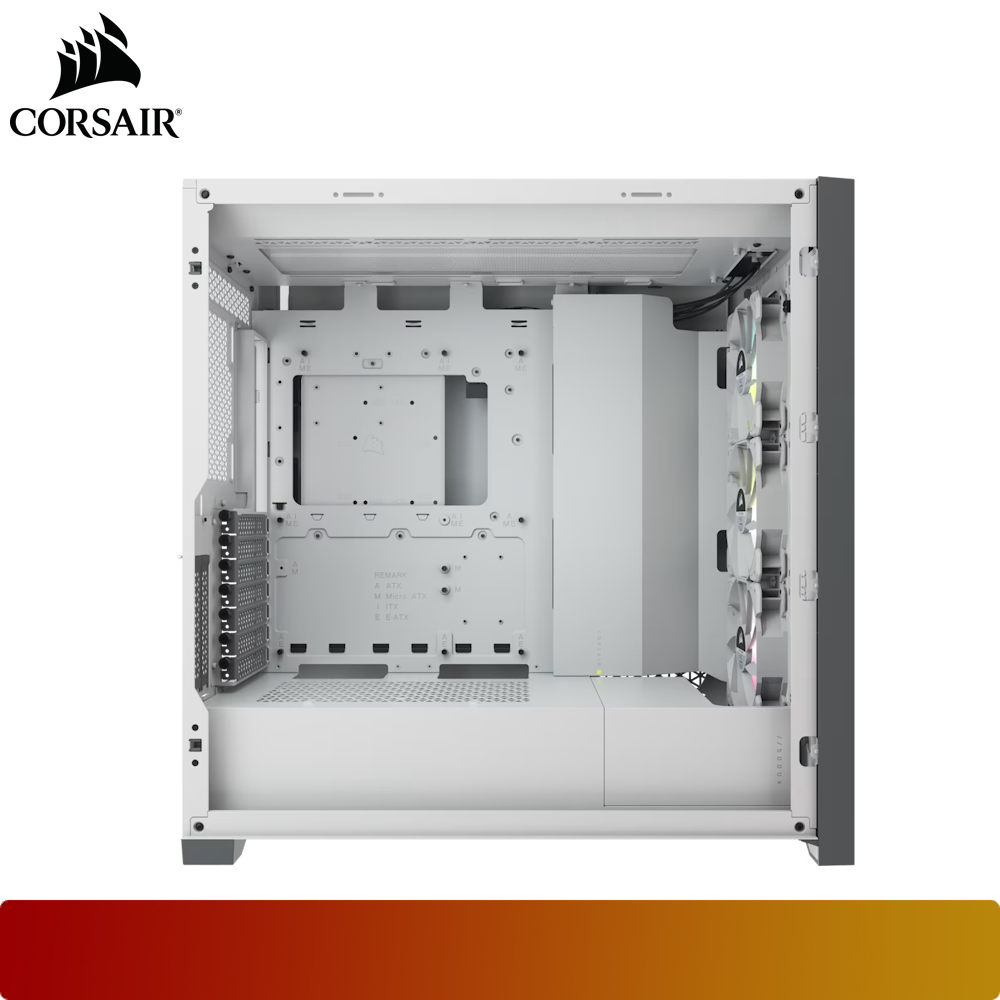 CORSAIR iCUE 5000X RGB Tempered Glass Mid-Tower ATX PC Smart Case