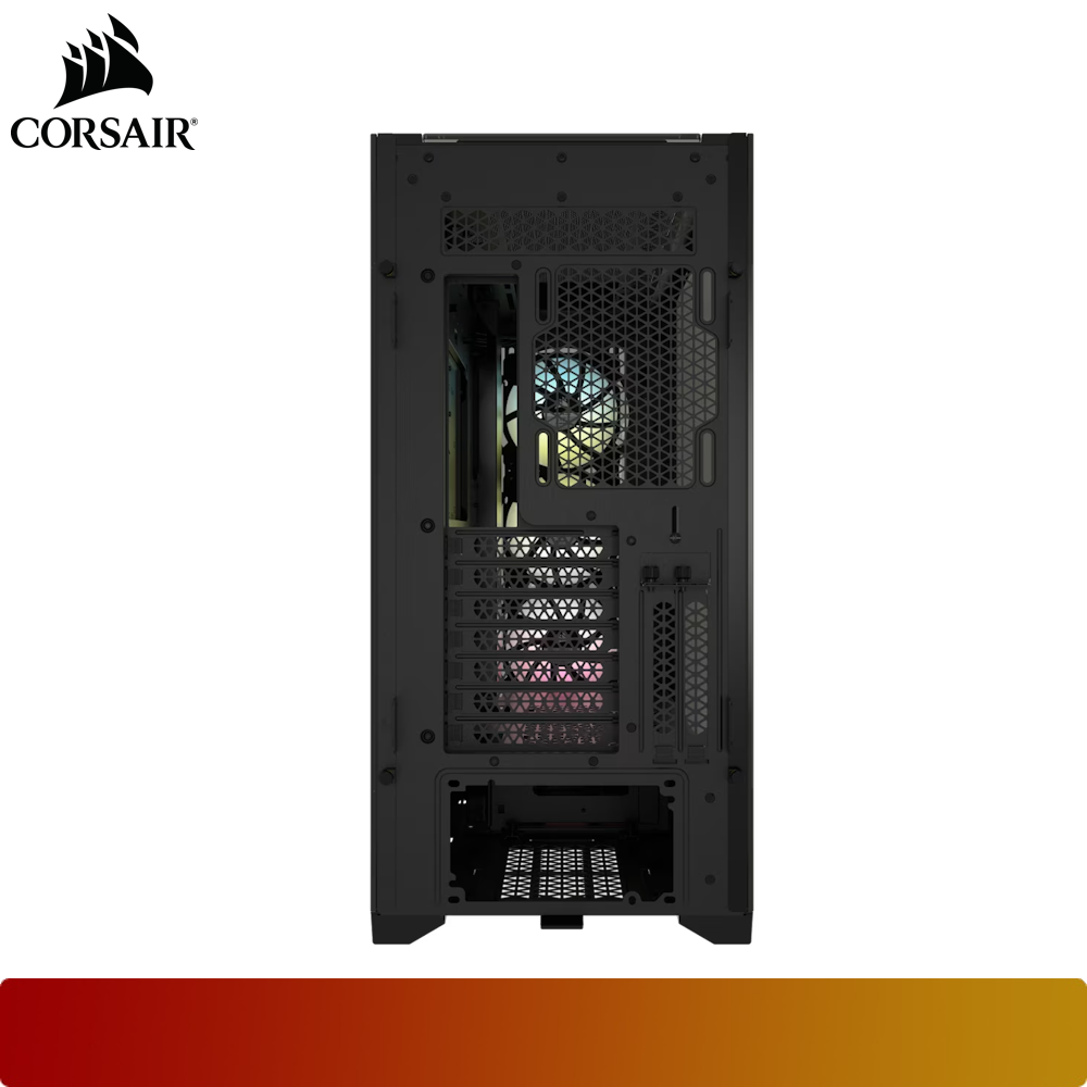 CORSAIR iCUE 5000X RGB Tempered Glass Mid-Tower ATX PC Smart Case