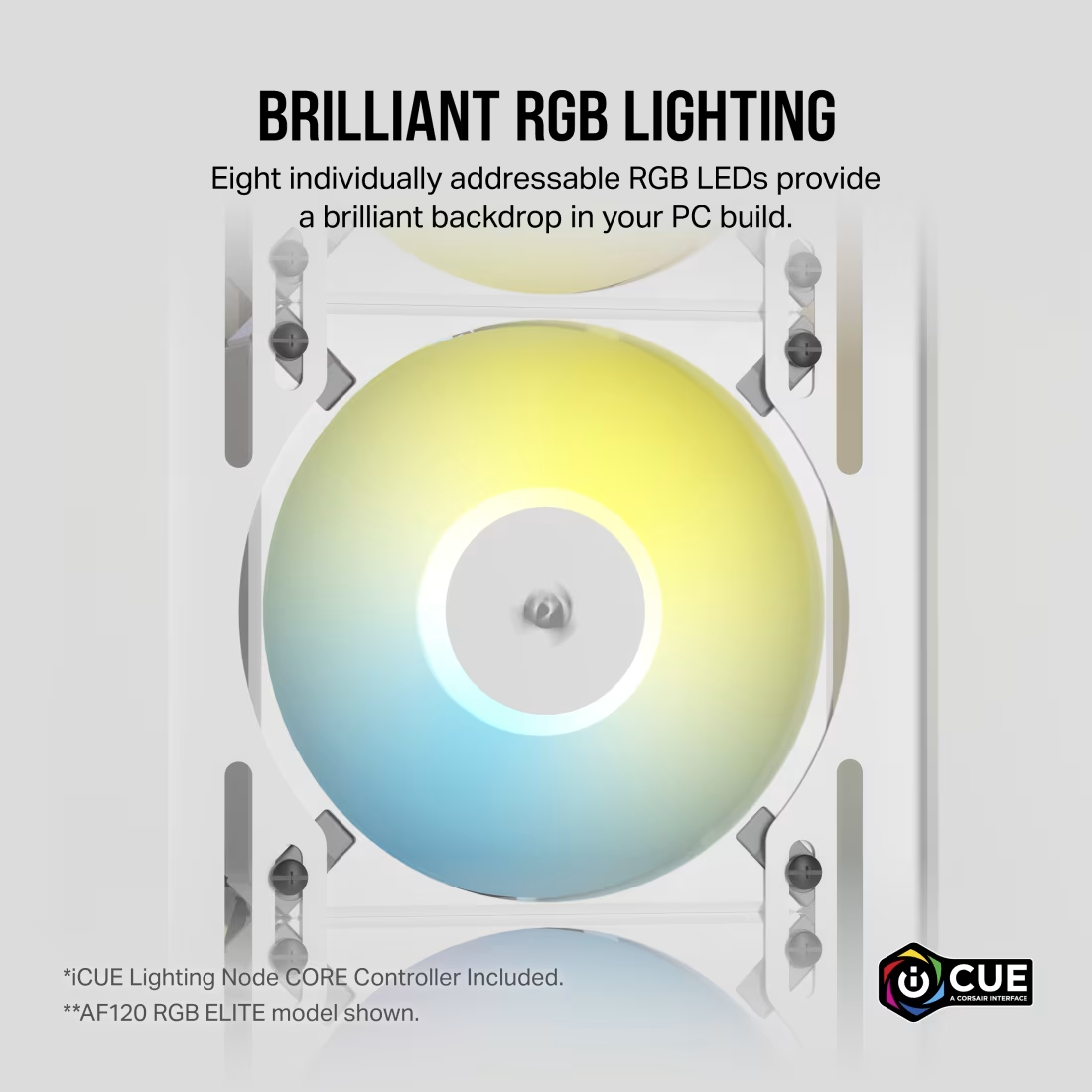 CORSAIR iCUE QL140 RGB 140mm PWM Single Fan