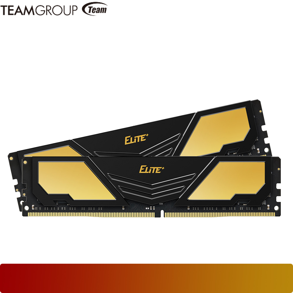 TEAM ELITE PLUS DDR4 16GB (2x8GB) Kit 3200 MT/s CL22 Black
