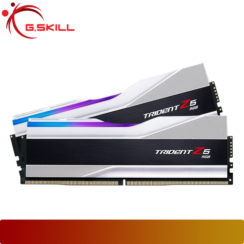 G.SKILL Trident Z5 RGB 32GB (2x16GB) DDR5 5600MT/s Kit CL40 Silver