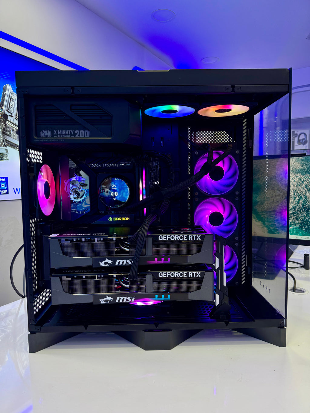 NK AI I50 AI PC & Workstation : INTEL ULTRA 9 285K, 2x GeForce RTX 5090, 128GB, 1TB