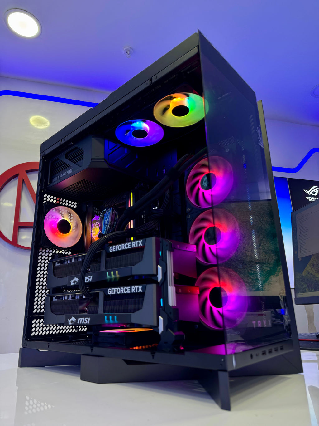 NK AI I50 AI PC & Workstation : INTEL ULTRA 9 285K, 2x GeForce RTX 5090, 128GB, 1TB