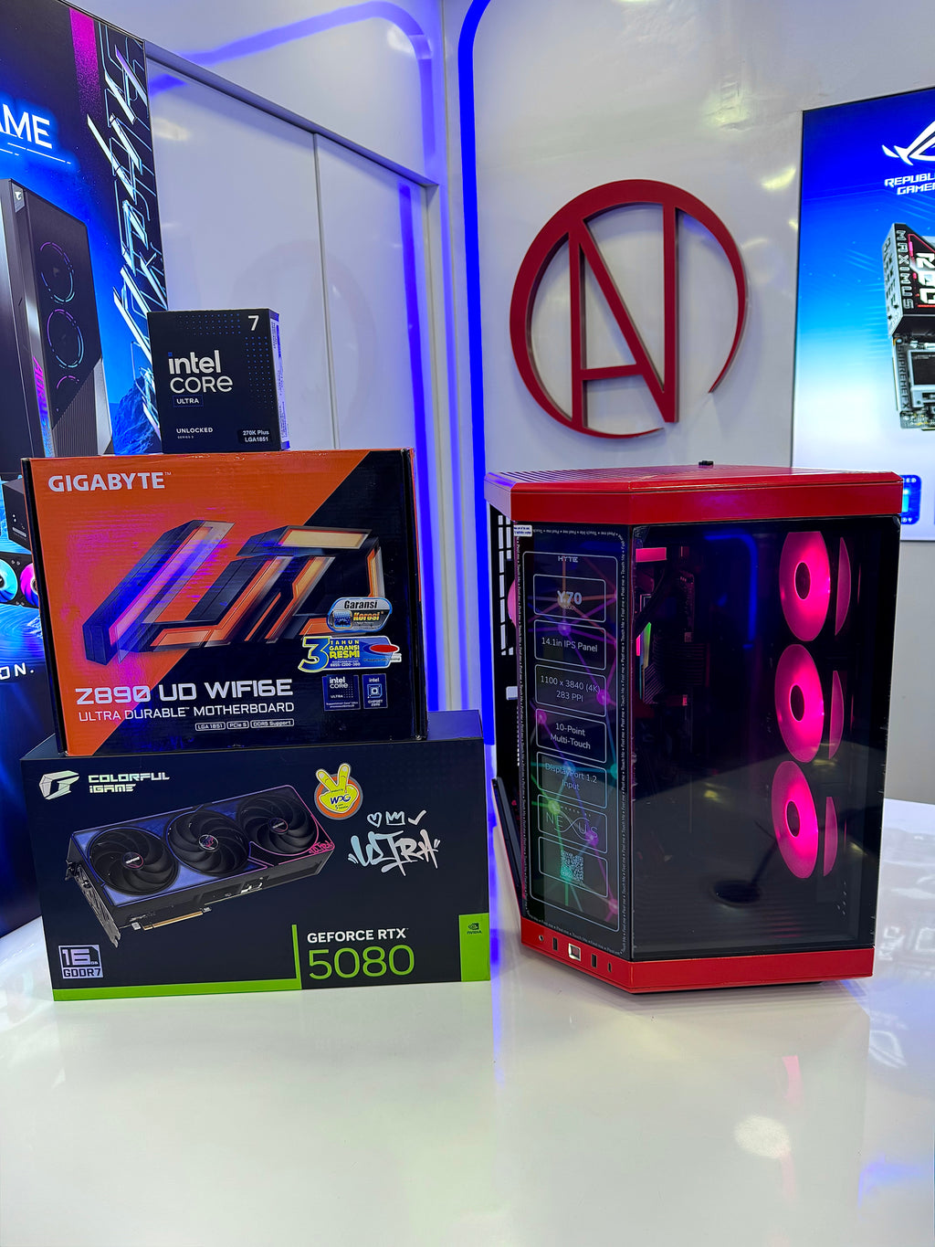 NK GM Serious A40 Gaming PC CR10 : Intel Ultra 7 270K Plus, GeForce RTX 5080, 32GB, 2TB