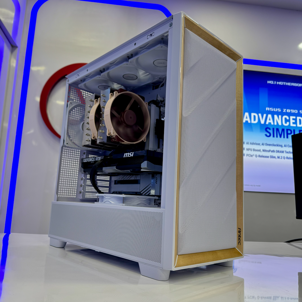 NK GM Moderate A40 Gaming PC CR05 : AMD Ryzen 7 9950X3D, GeForce RTX 5070 Ti, 64GB, 1TB