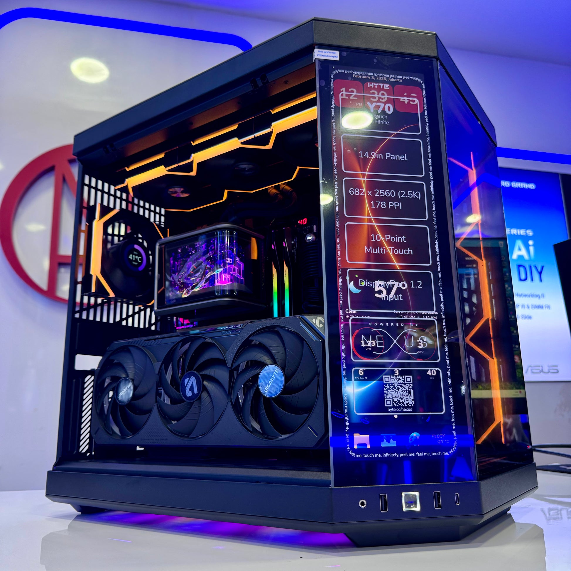 NK Gaming Machine Caliban INTEL U9 N5080 128G2T CR008