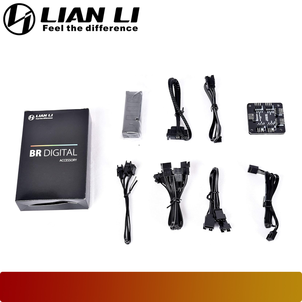 LIAN LI Bora Digital A-RGB Silver Triple Pack