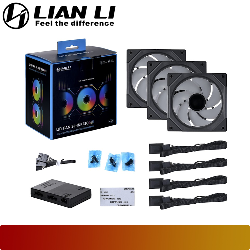 LIAN LI UNI FAN SL-INFINITY 120 Triple Pack