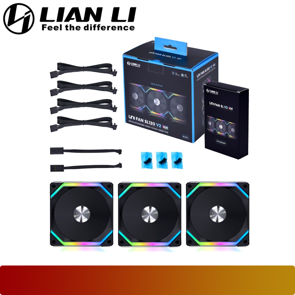LIAN LI UNI FAN SL V2 120 Triple Pack