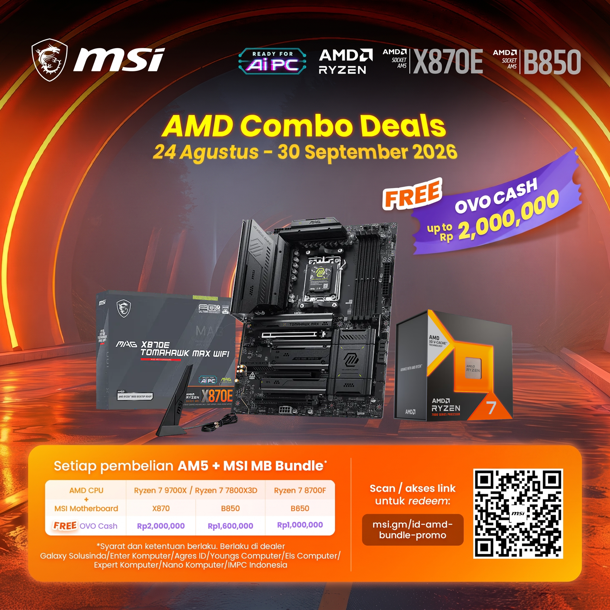 MSI MAG X870E TOMAHAWK MAX WIFI