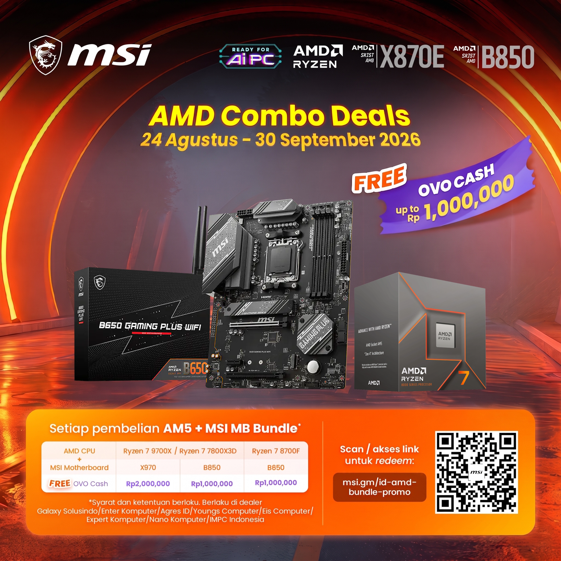 MSI B650 GAMING PLUS WIFI