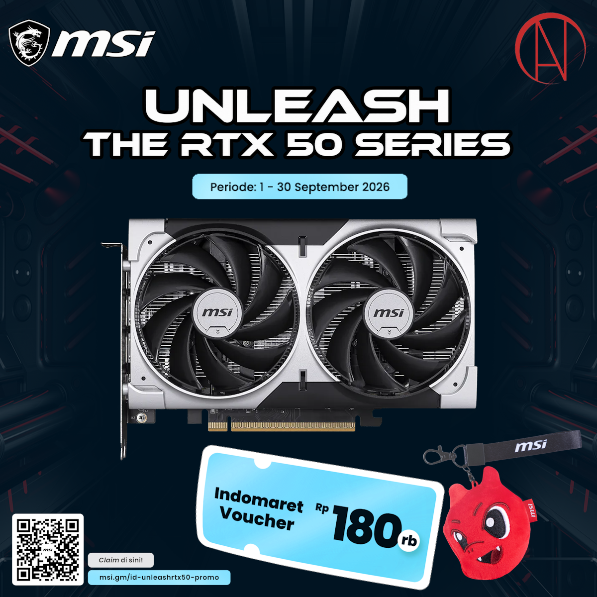 MSI GeForce RTX 5050 8G VENTUS 2X OC