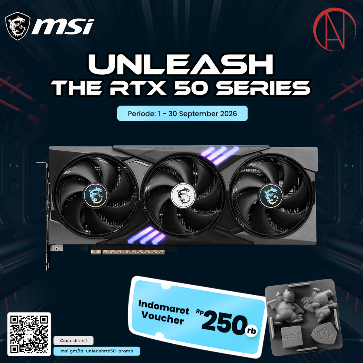 MSI GeForce RTX 5060 Ti 16G GAMING TRIO OC