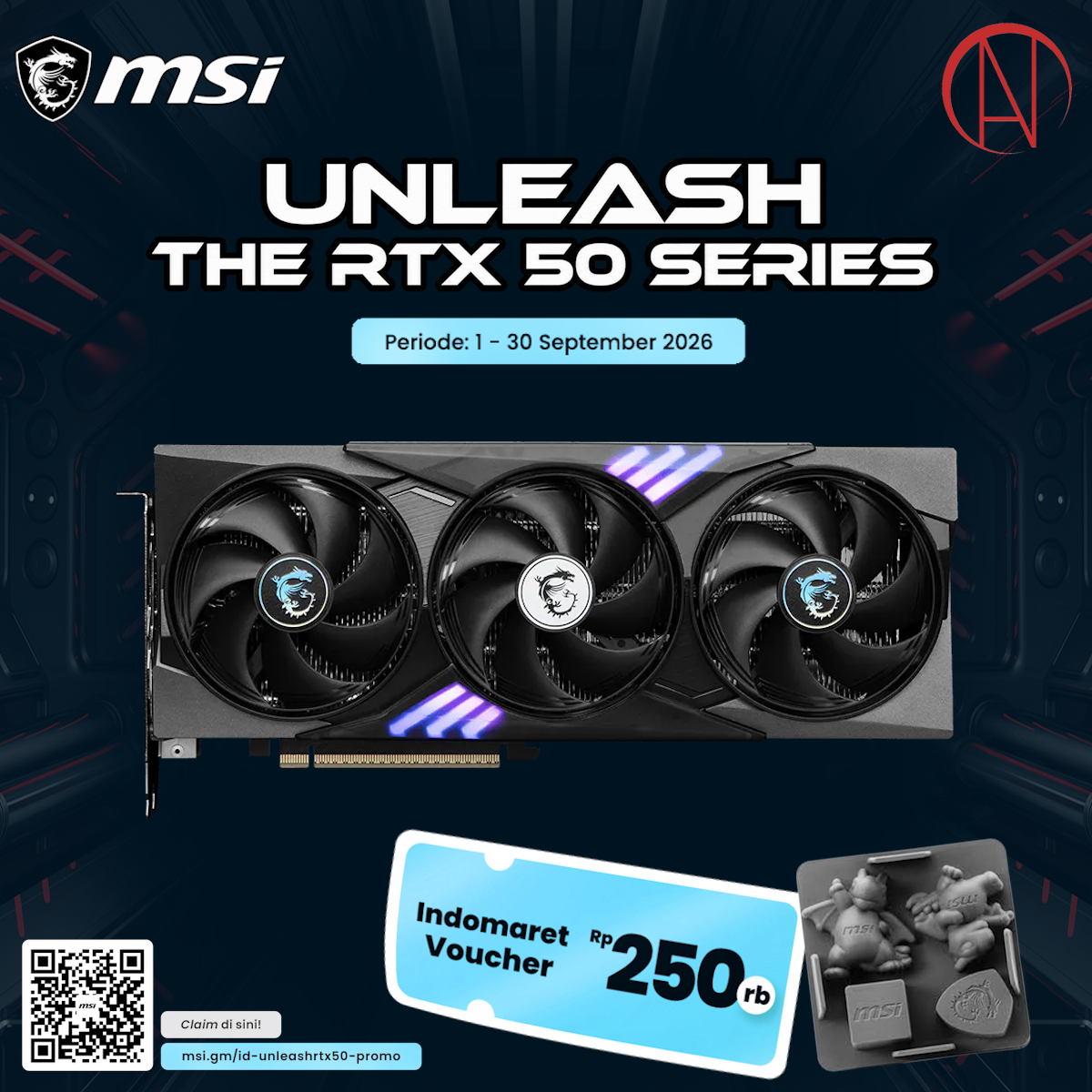 MSI GeForce RTX 5060 Ti 8G GAMING TRIO OC