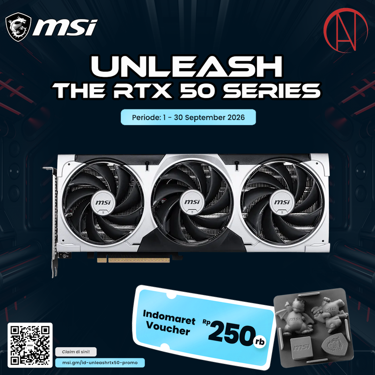 MSI GeForce RTX 5060 Ti 8G VENTUS 3X OC
