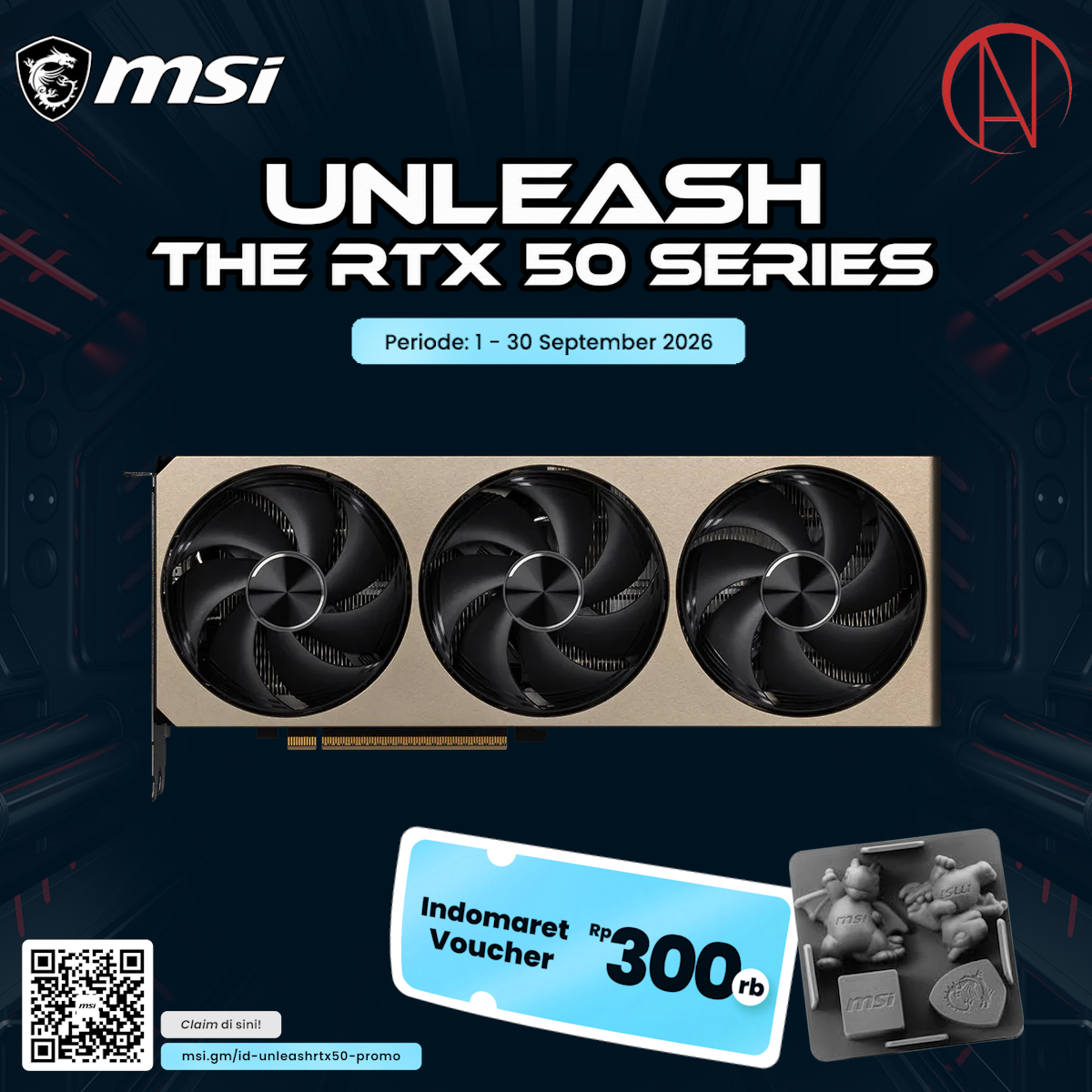 MSI GeForce RTX 5070 12G INSPIRE 3X OC