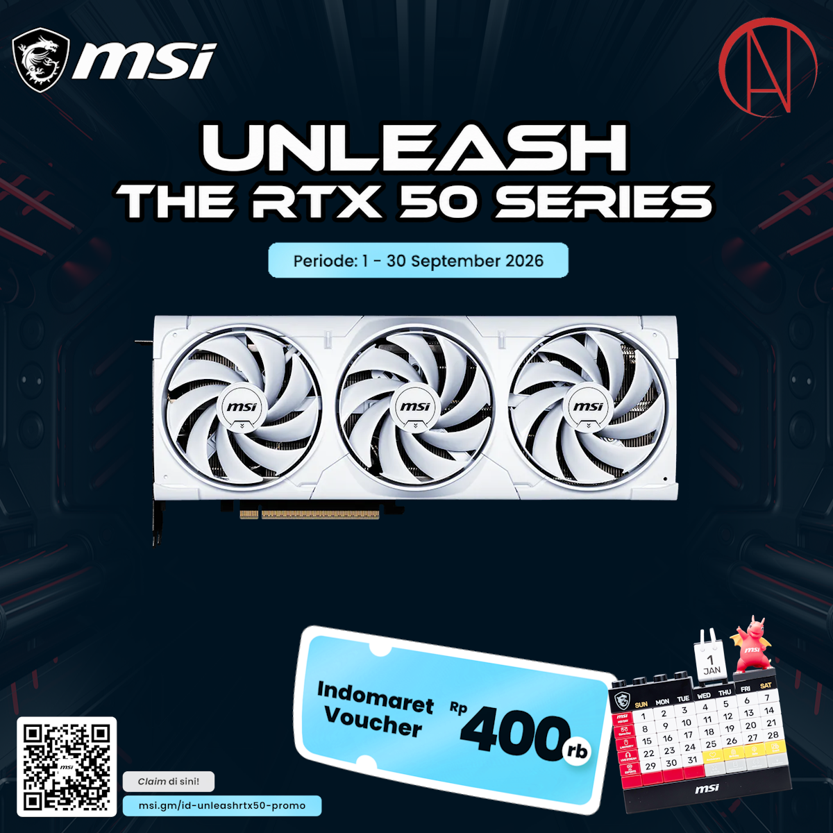 MSI GeForce RTX 5080 16G VENTUS 3X OC WHITE