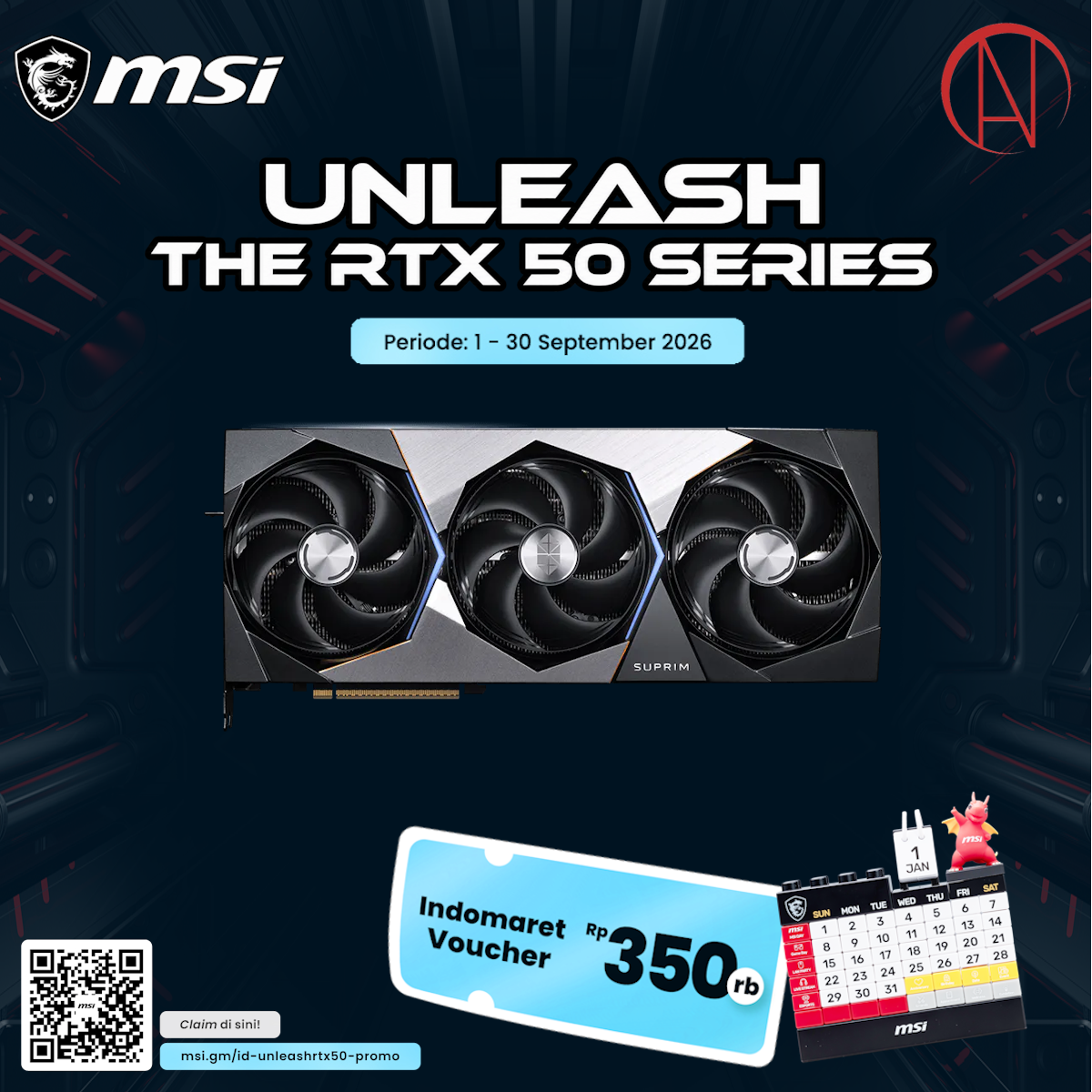 MSI GeForce RTX 5090 32G SUPRIM SOC