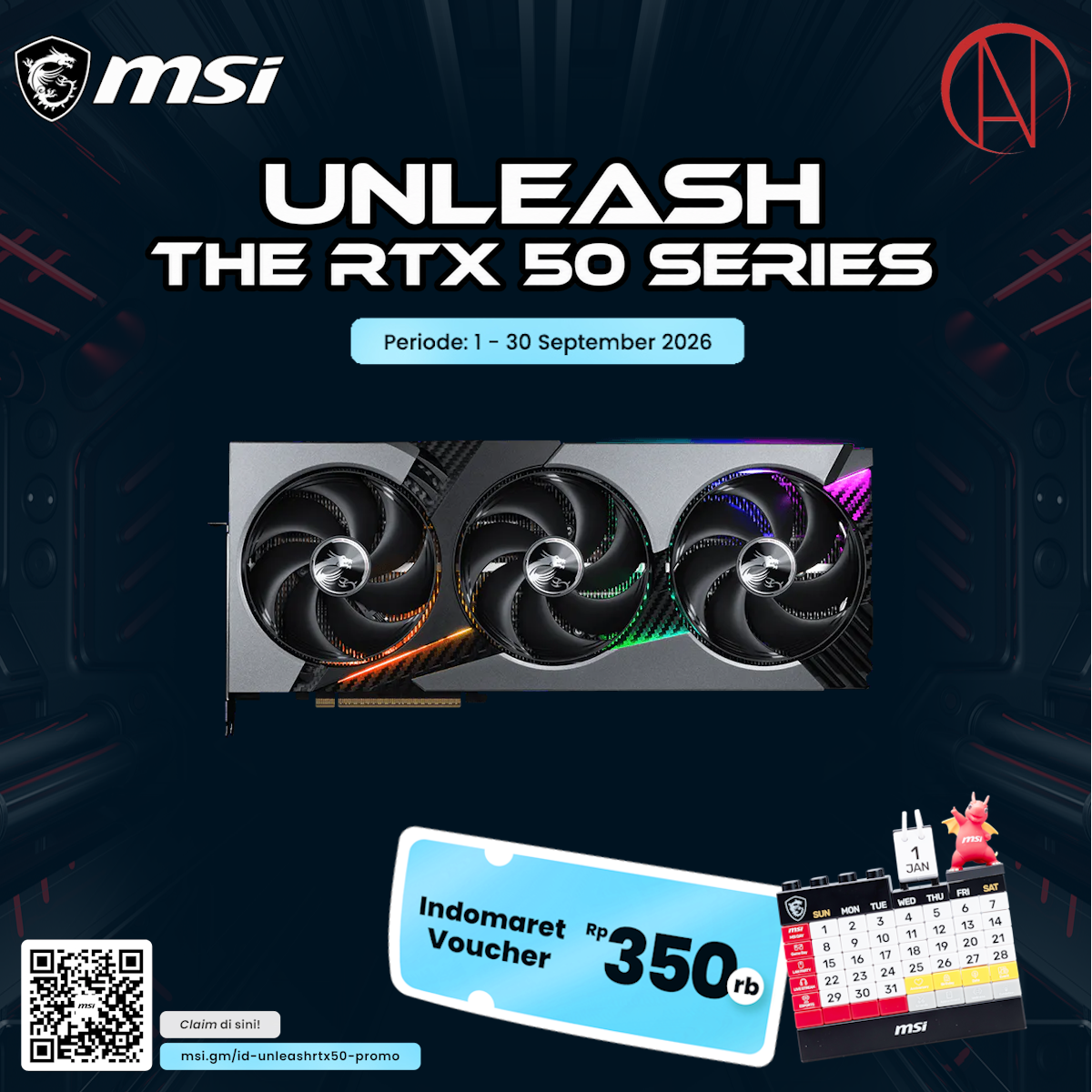 MSI GeForce RTX 5090 32G VANGUARD SOC LAUNCH EDITION