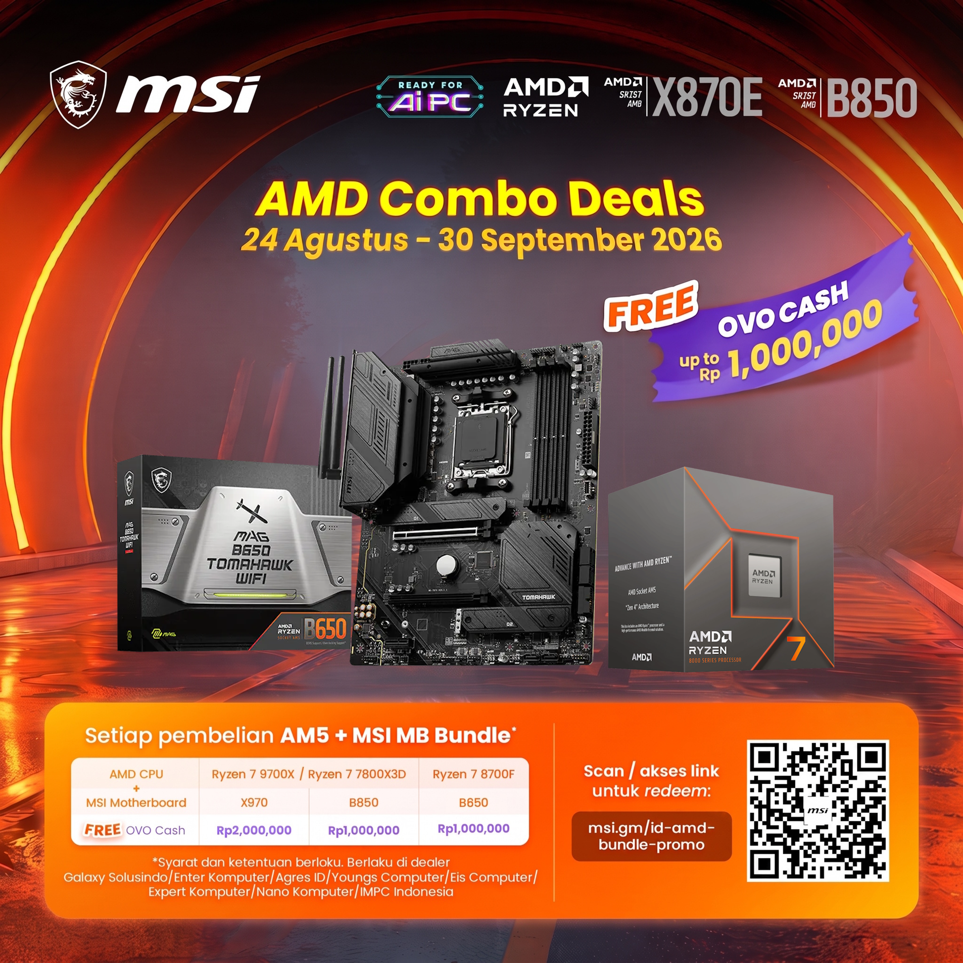 MSI MAG B650 TOMAHAWK WIFI