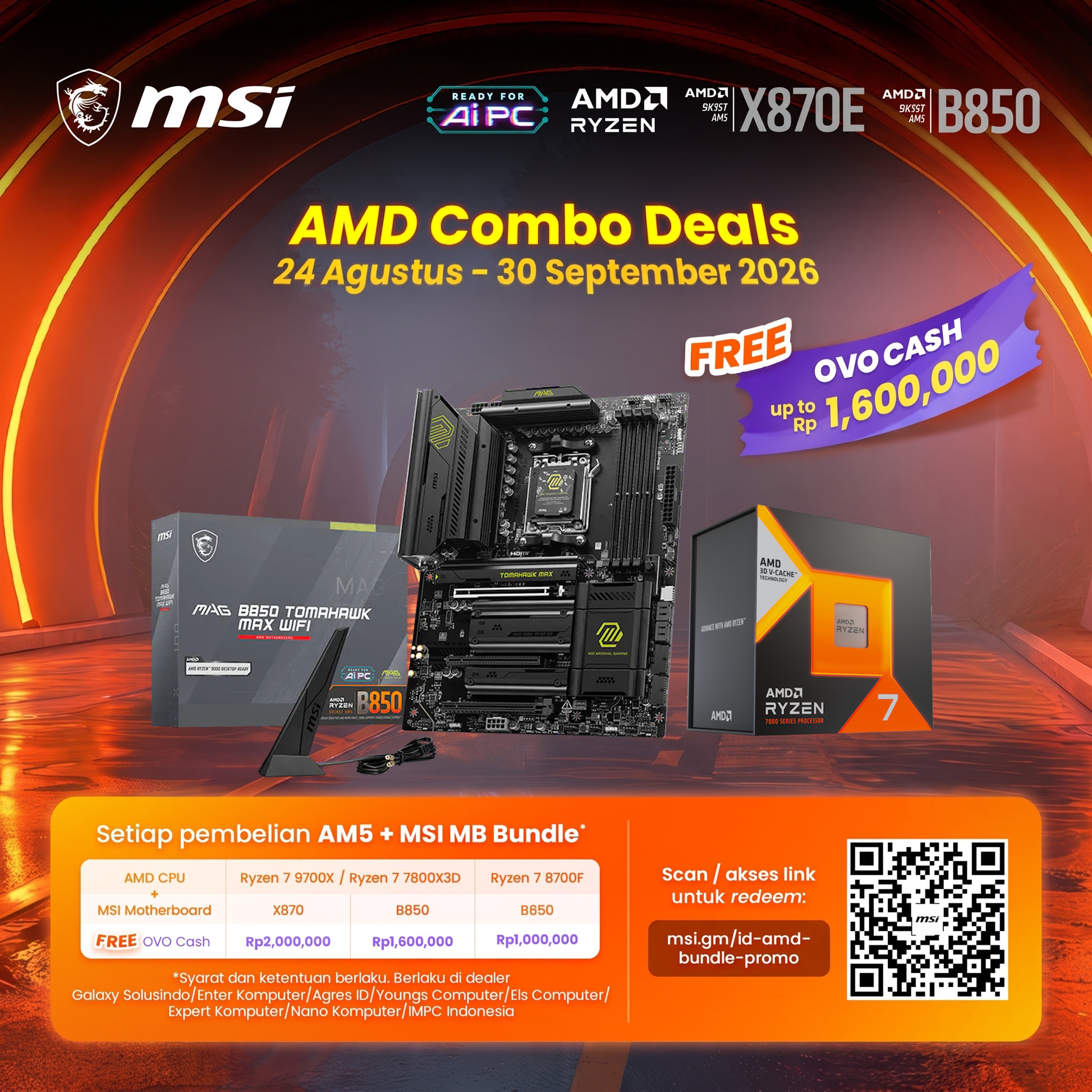 MSI MAG B850 TOMAHAWK MAX WIFI