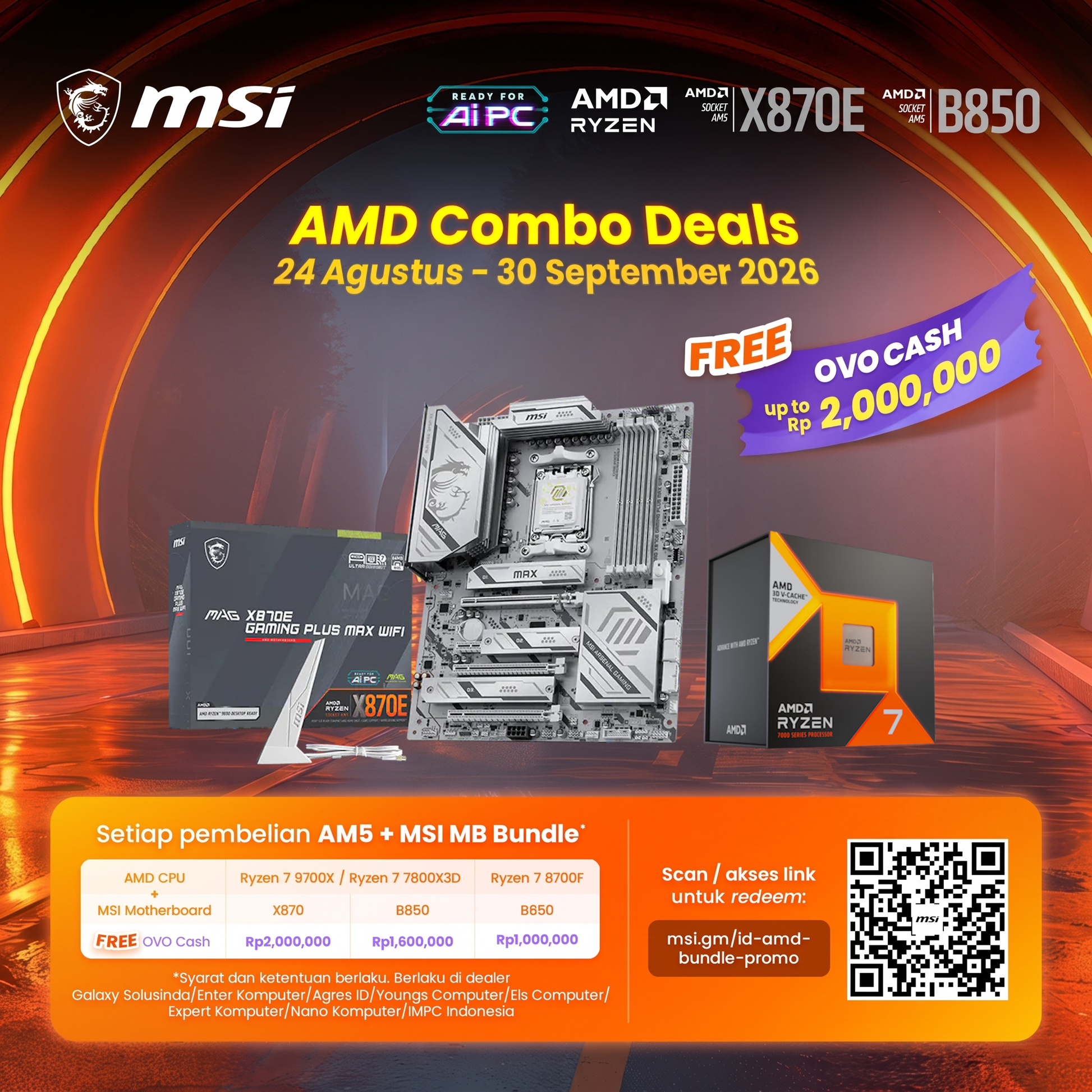 MSI MAG X870E GAMING PLUS MAX WIFI