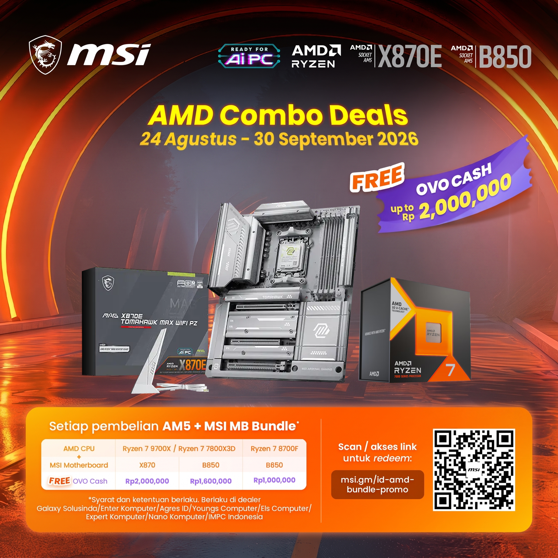 MSI MAG X870E TOMAHAWK MAX WIFI PZ