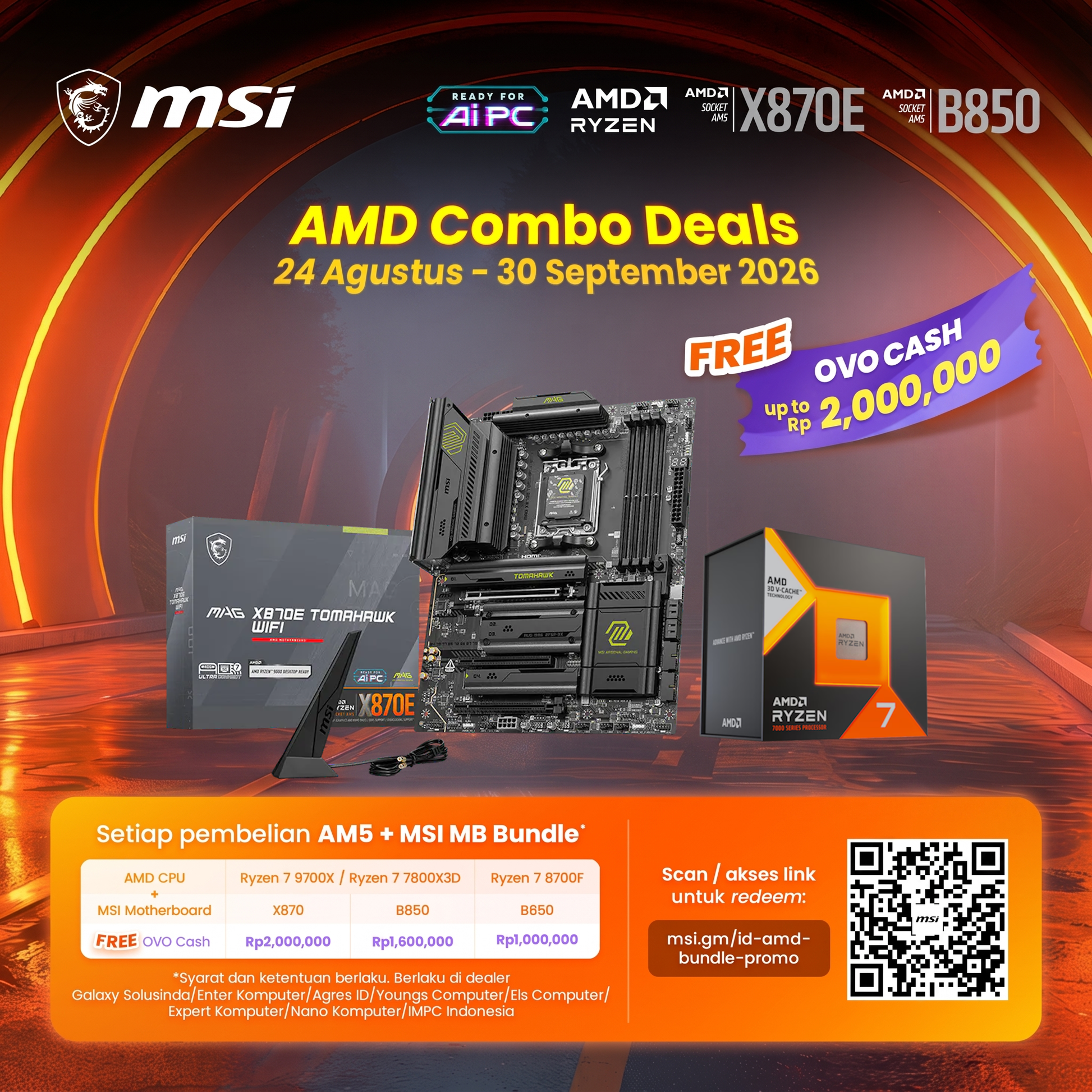 MSI MAG X870E TOMAHAWK WIFI