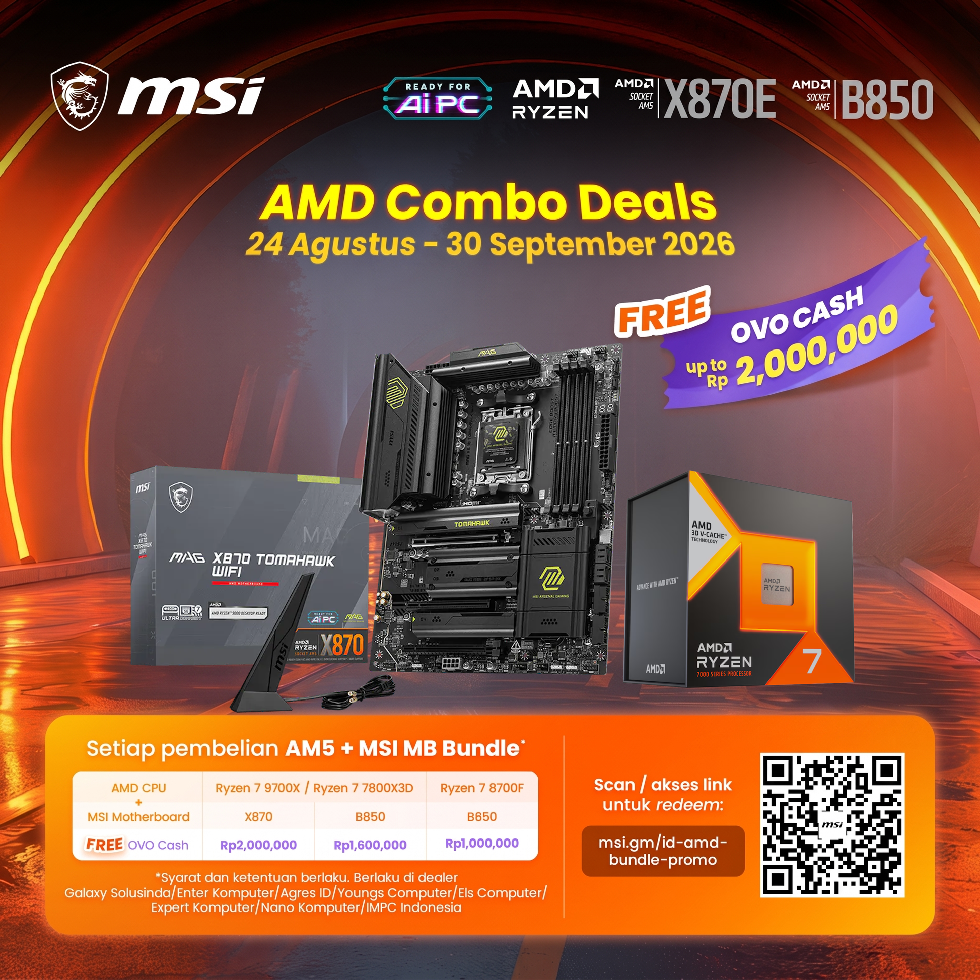 MSI MAG X870 TOMAHAWK WIFI