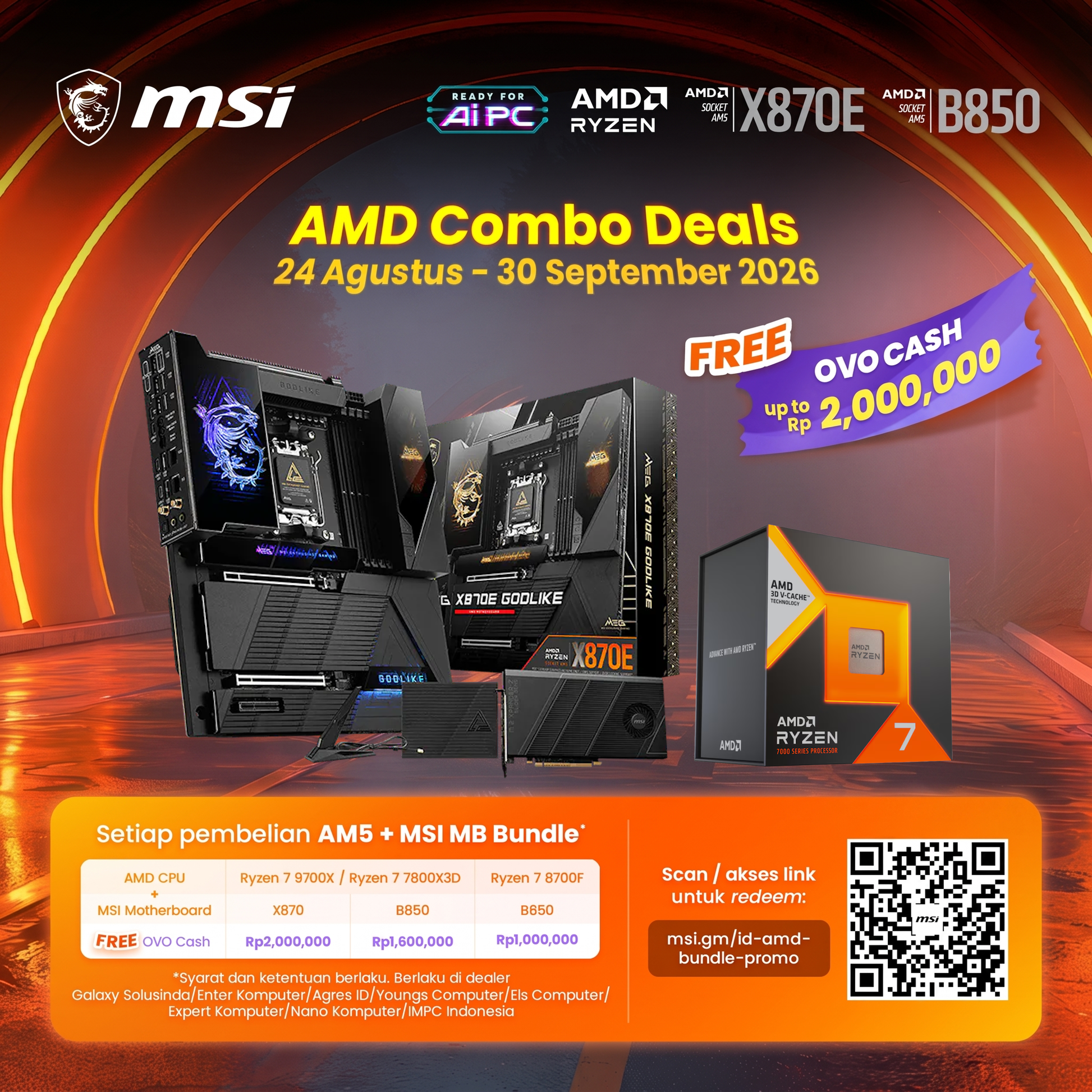 MSI MEG X870E GODLIKE