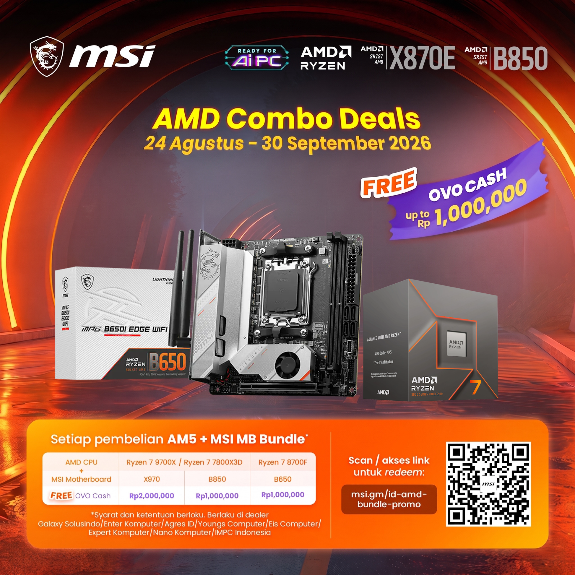 MSI MPG B650I EDGE WIFI