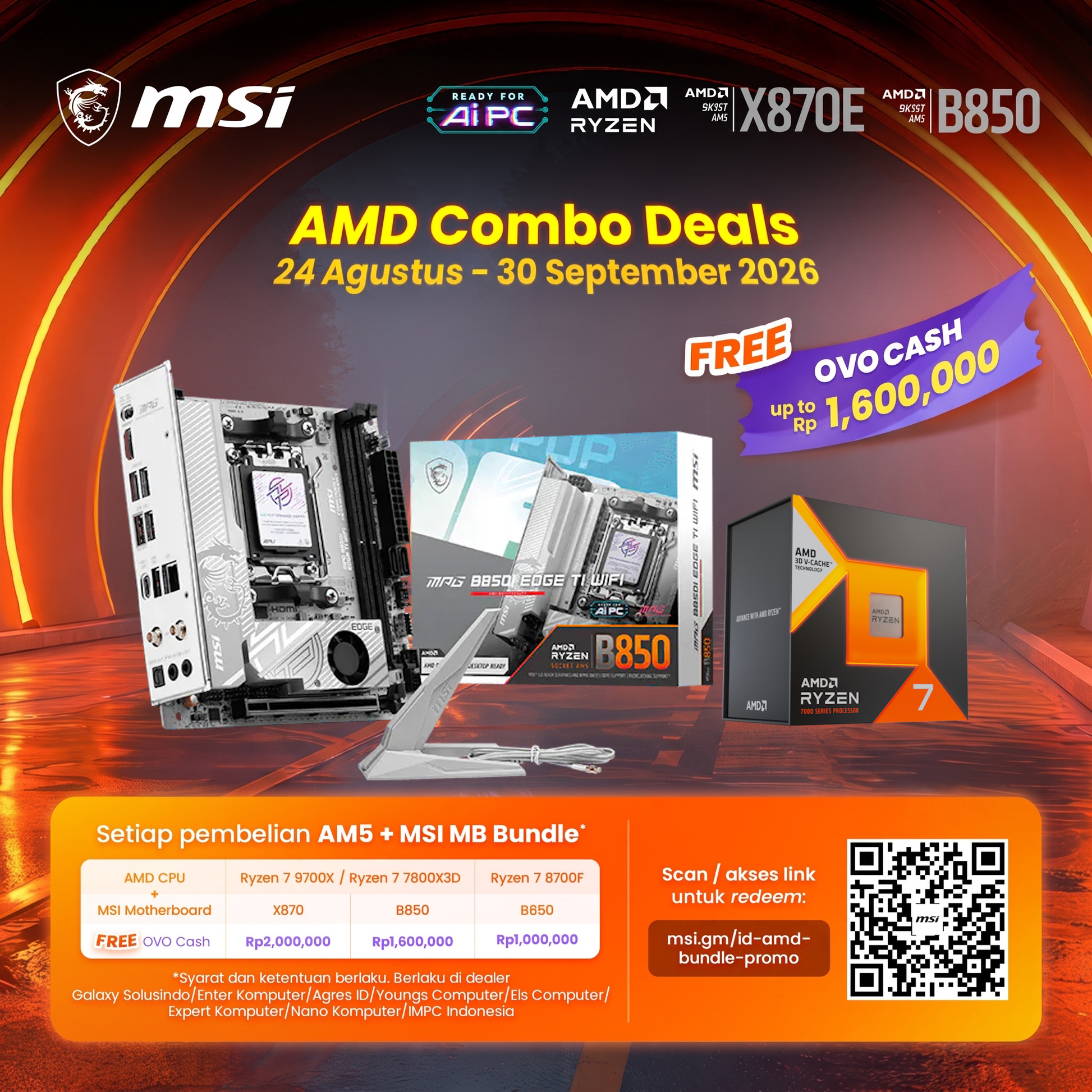 MSI MPG B850I EDGE TI WIFI