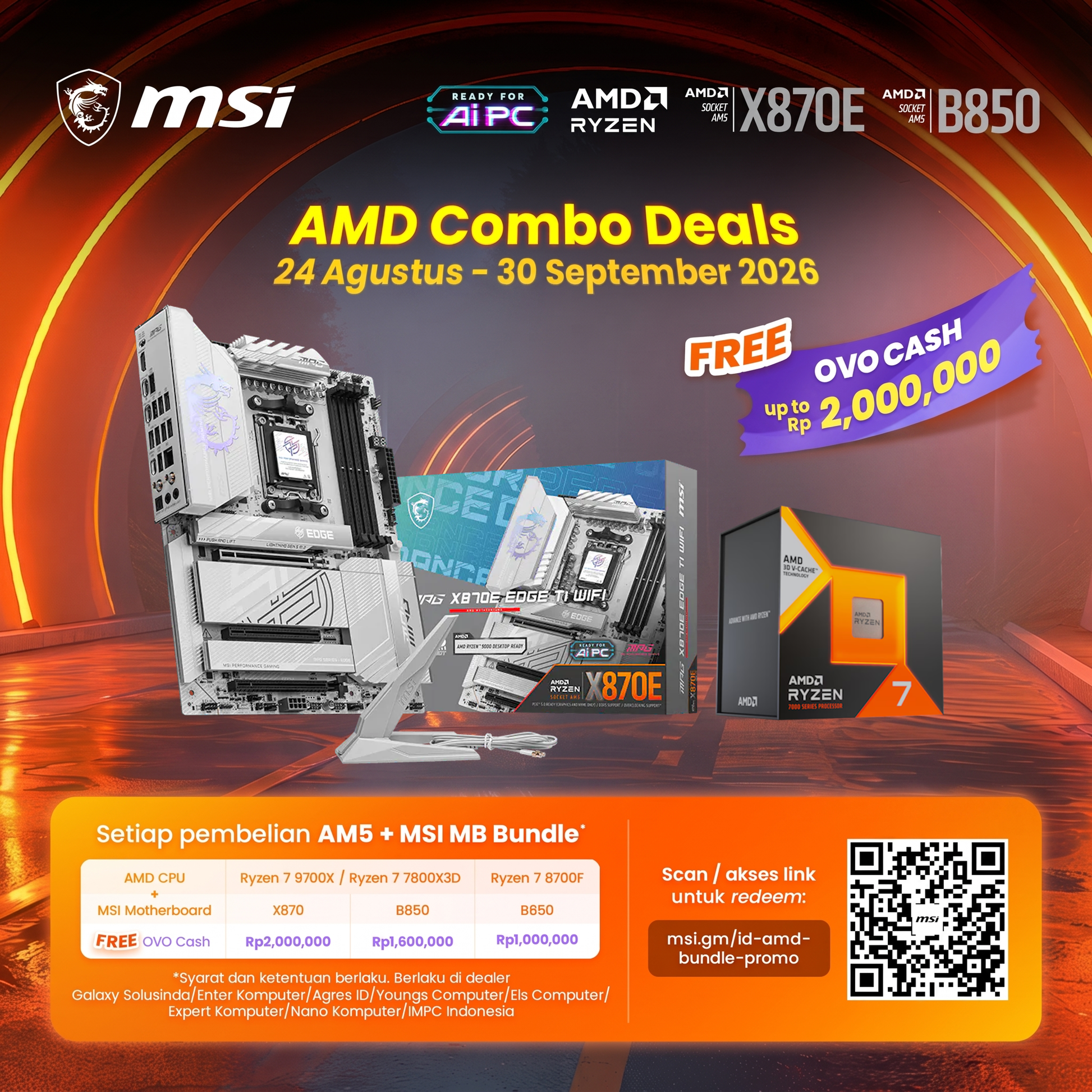 MSI MPG X870E EDGE TI WIFI