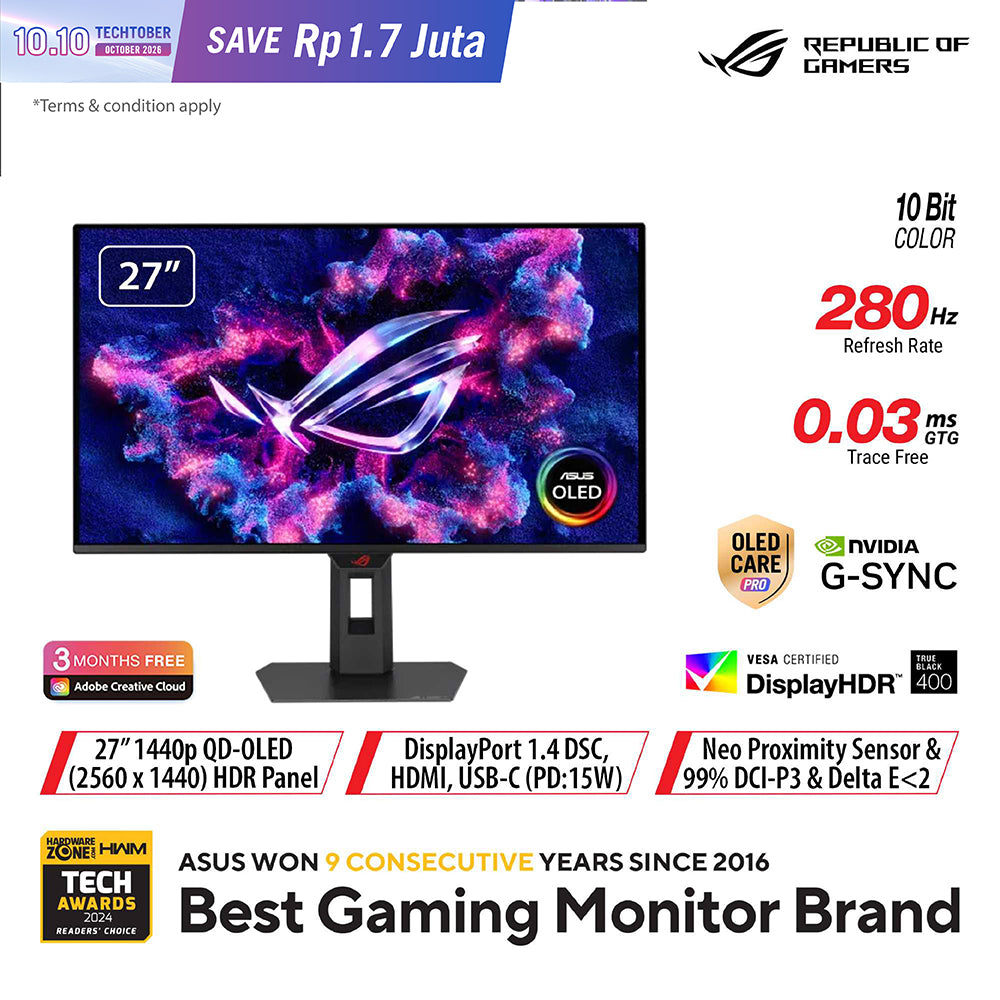 ASUS ROG Strix OLED XG27ACDMS
