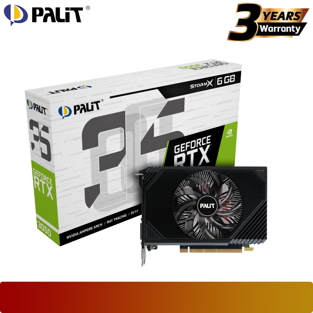 PALIT GeForce RTX 3050 StormX 6GB