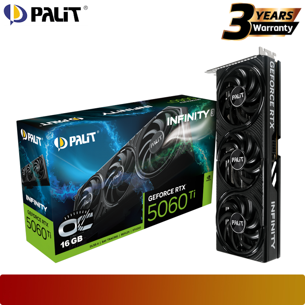 PALIT GeForce RTX 5060 Ti Infinity 3 OC 16GB