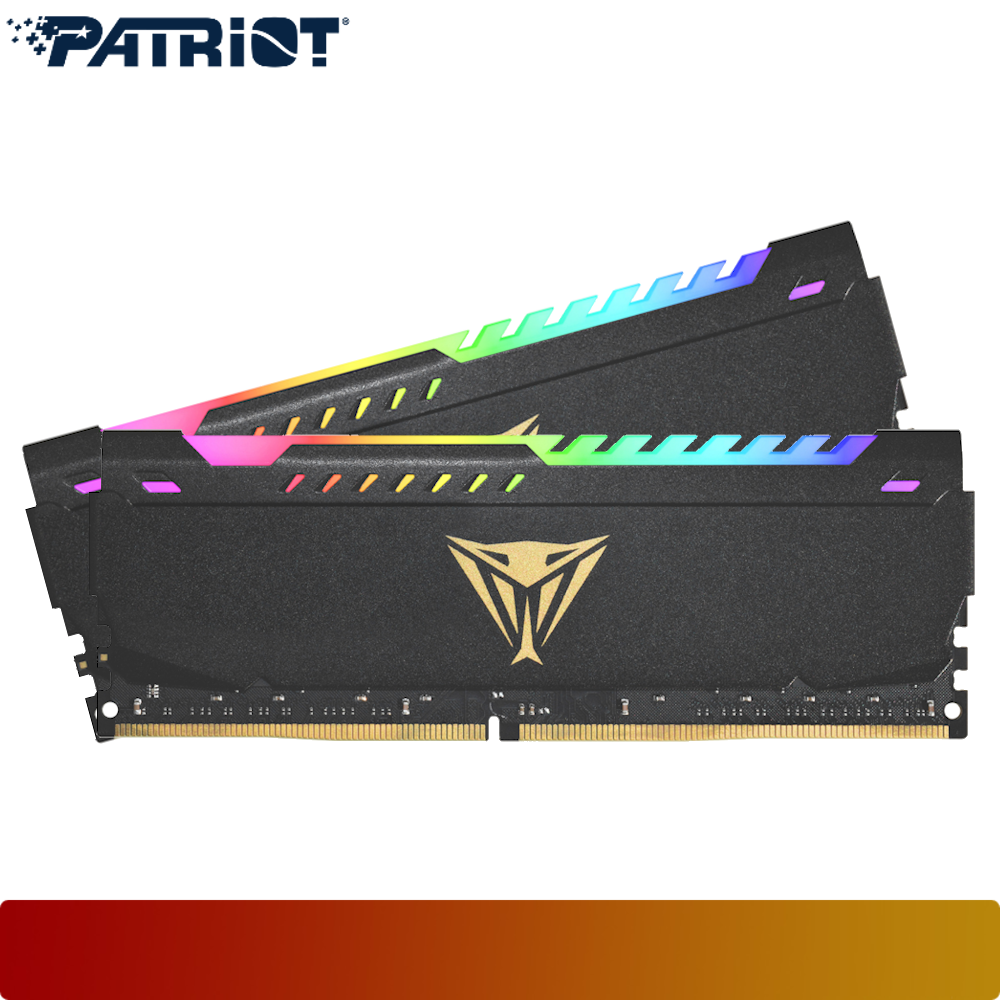 PATRIOT Viper Steel RGB DDR4 16GB (2x8GB) 3600MT/s CL18 kit Black