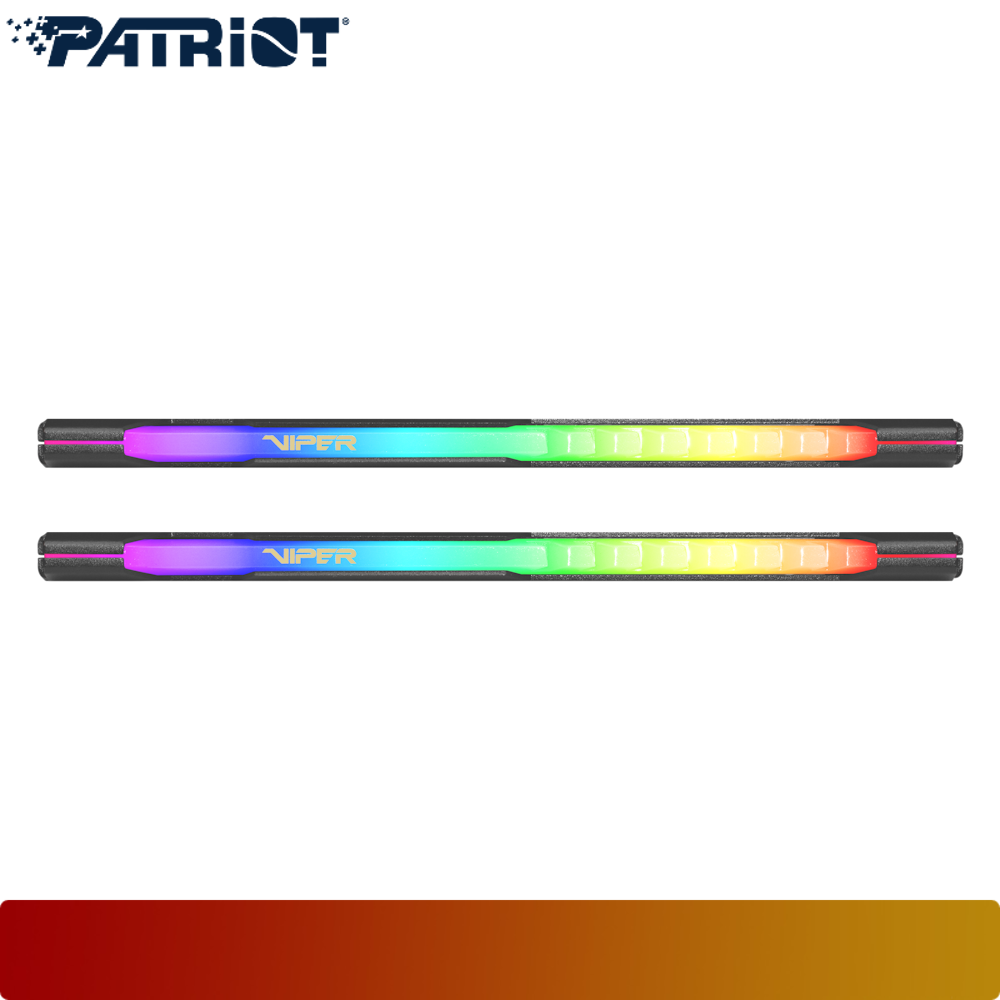 PATRIOT Viper Steel RGB DDR4 16GB (2x8GB) 3600MT/s CL18 kit Black