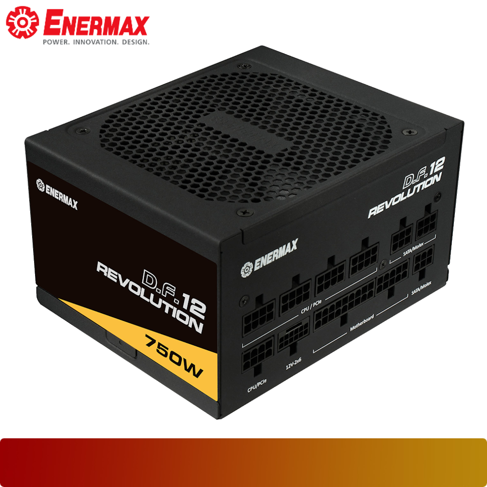 ENERMAX REVOLUTION D.F. 12 750 Watt 80 PLUS Gold Fully Modular ATX 3.1 Power Supply
