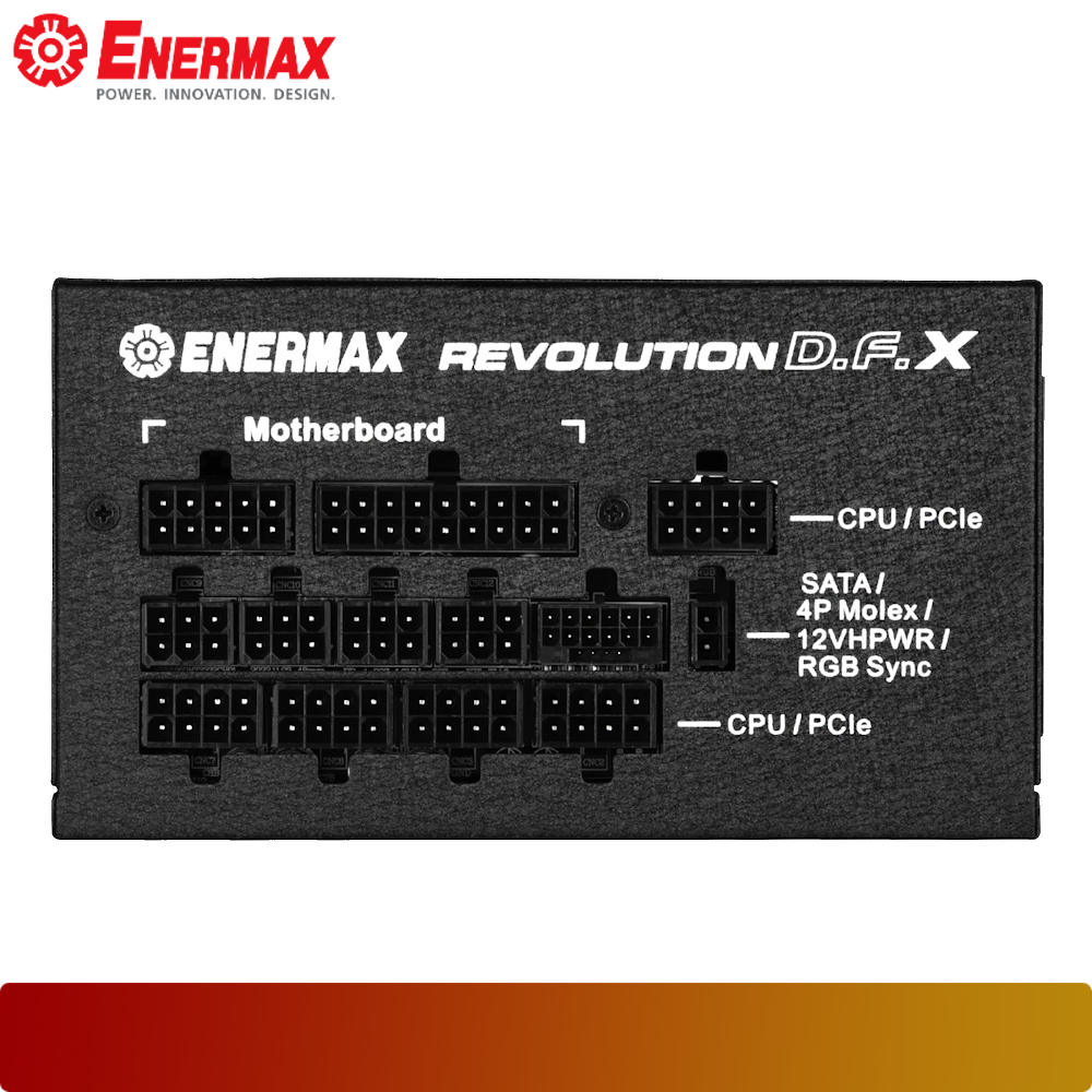 ENERMAX REVOLUTION D.F. X 1050 Watt 80 PLUS Gold Fully Modular ATX 3.0 Power Supply