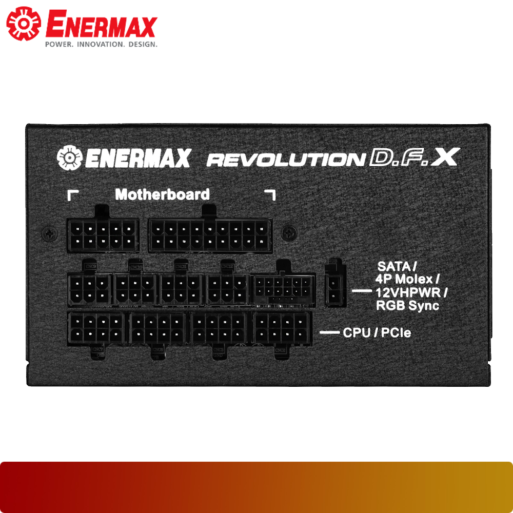 ENERMAX REVOLUTION D.F. X 850 Watt 80 PLUS Gold Fully Modular ATX 3.0 Power Supply