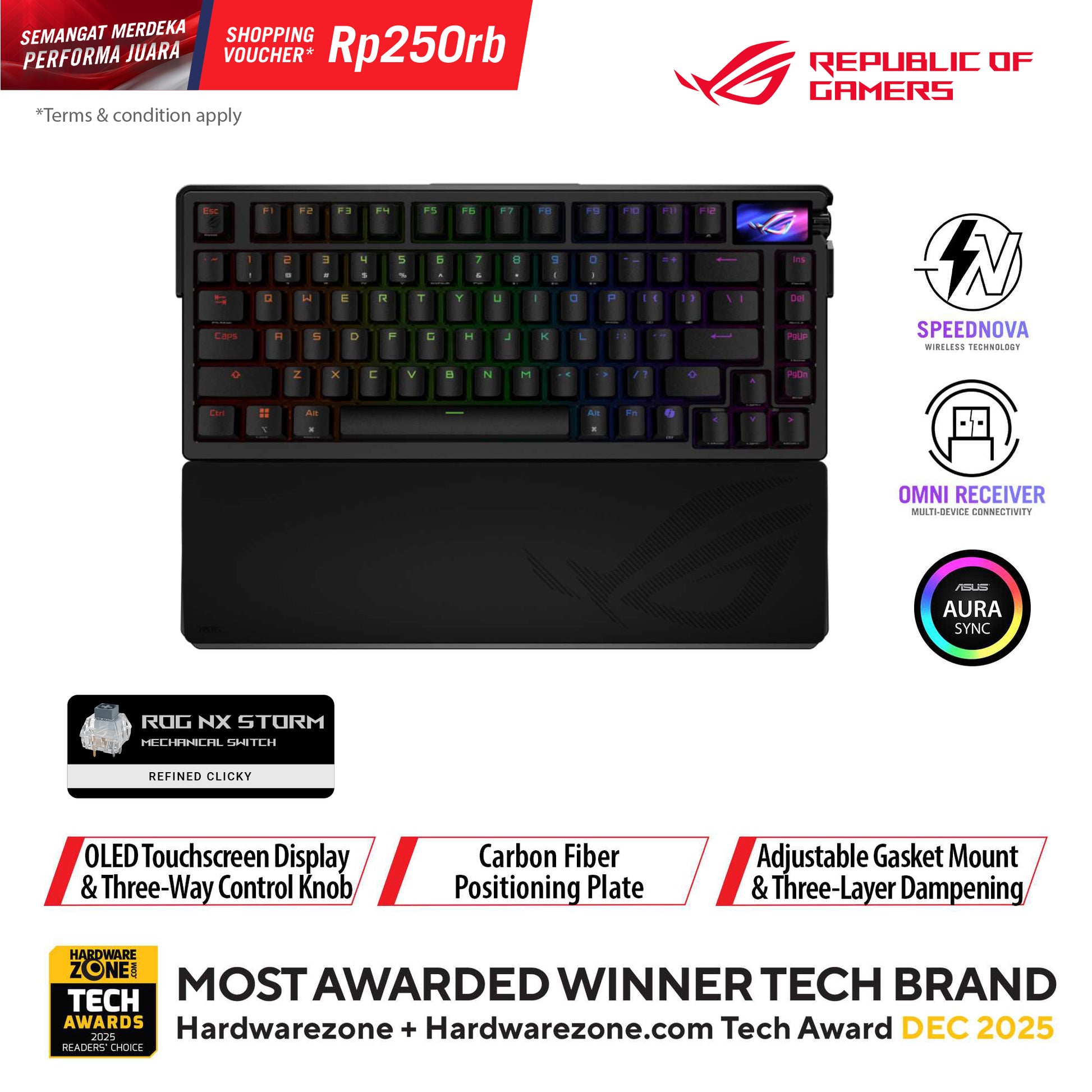 ASUS ROG Azoth Extreme Gaming Keyboard