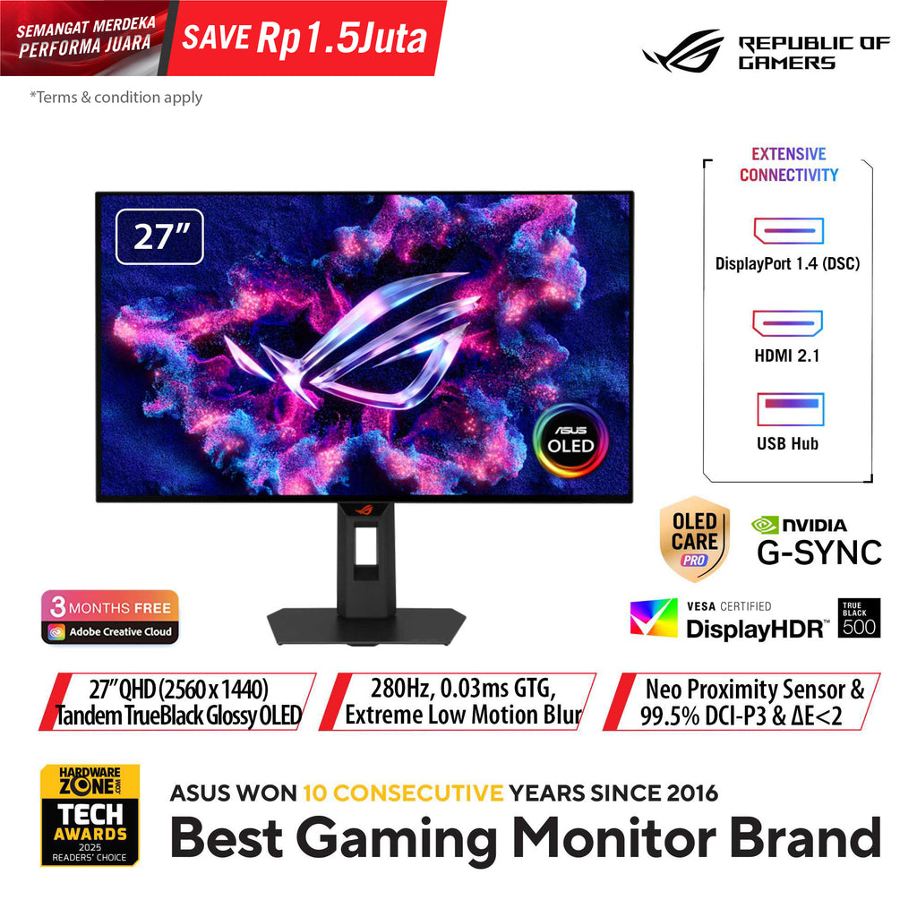 ASUS ROG Strix OLED XG27AQWMG