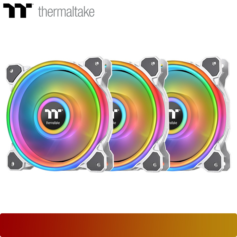 THERMALTAKE Riing Quad 12 RGB Radiator Fan TT Premium Edition 3 Fan Pack