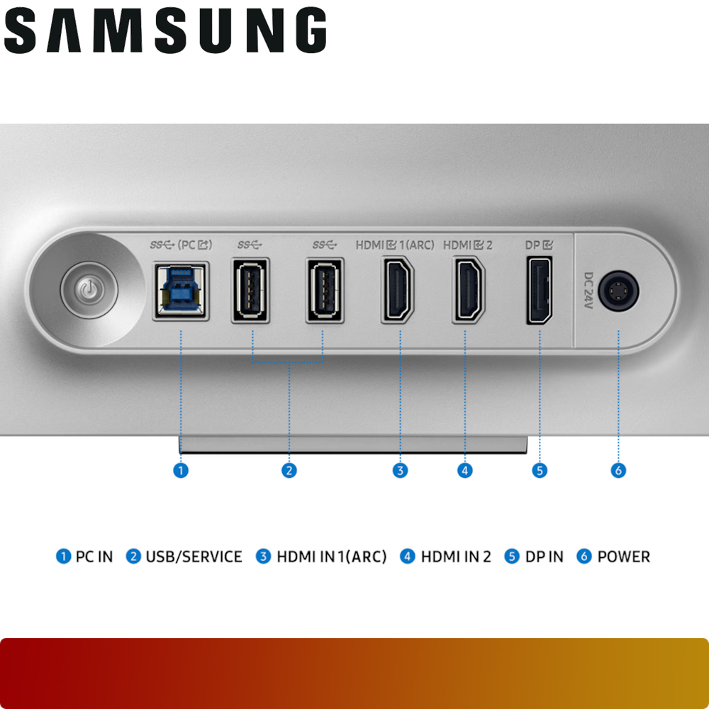 SAMSUNG 32" Odyssey OLED G8 G80SD UHD 240Hz Gaming Monitor