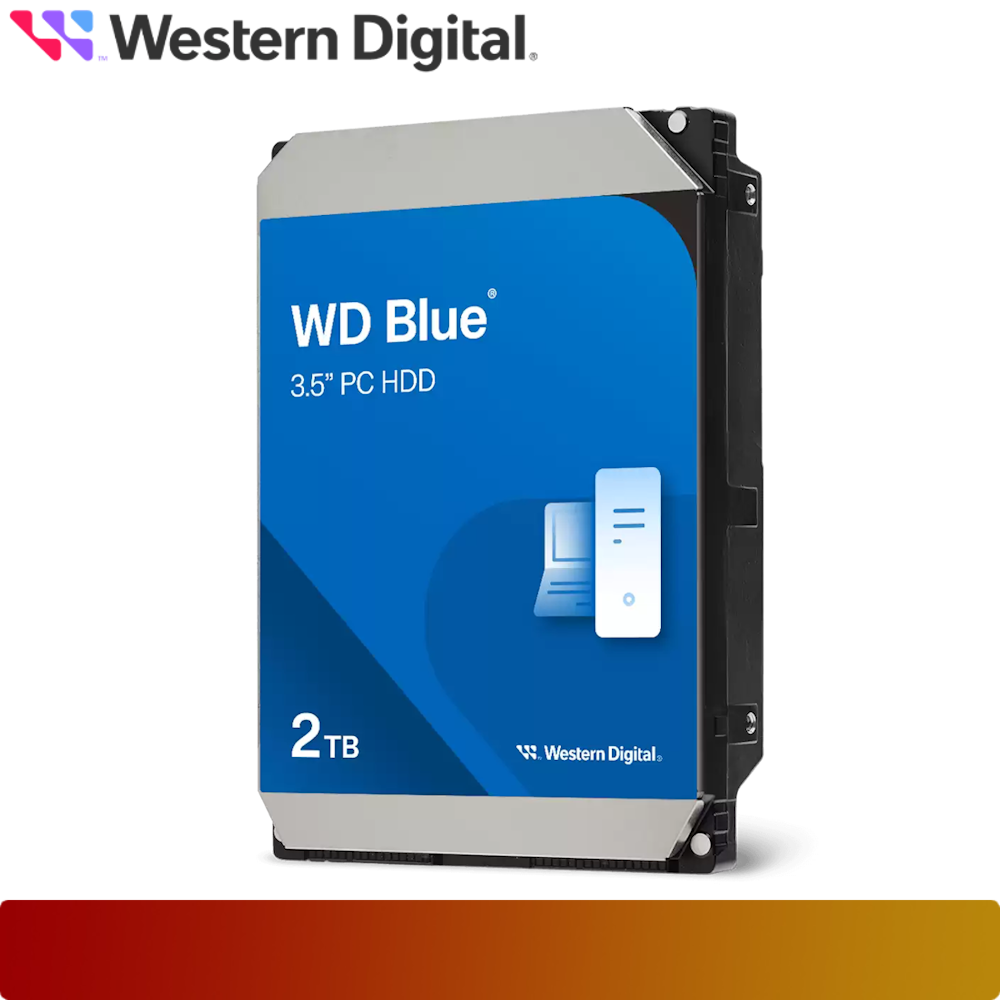 Western Digital Blue PC Desktop Hard Drive - 2TB